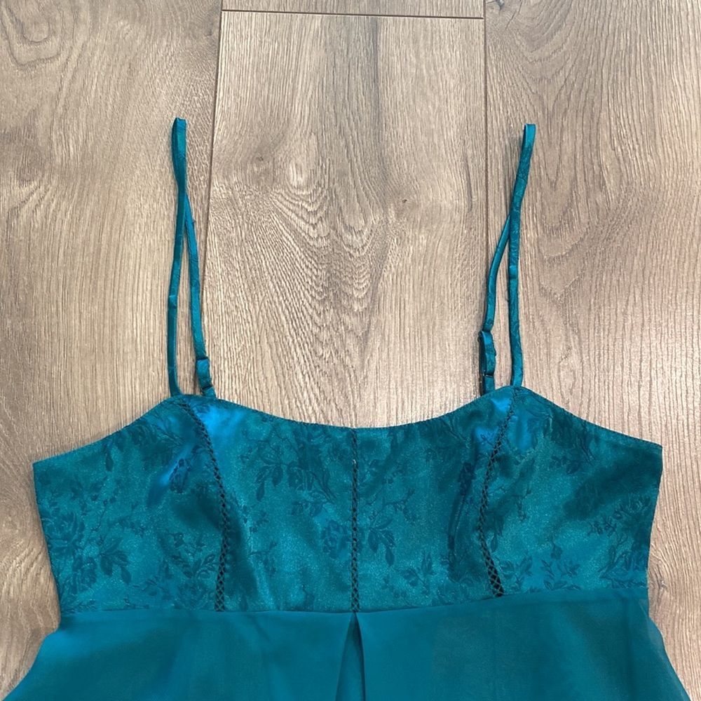 Victorias Secret Vintage Emerald Green Slip Size XS - Picture 6 of 11